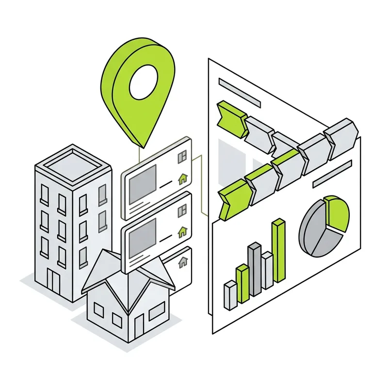 Illustration: Real Estate Listing & Back-Office Platform